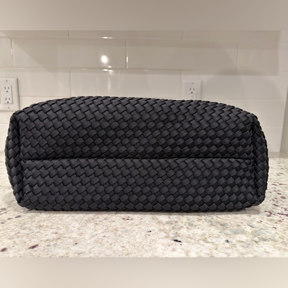 BCBGMaxAzria Black Braided Tote - Picture 10 of 11